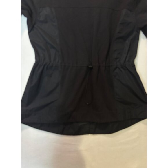Athleta Womens Black Long Sleeve Drawstring Waist Tunic Top L - Picture 5 of 14